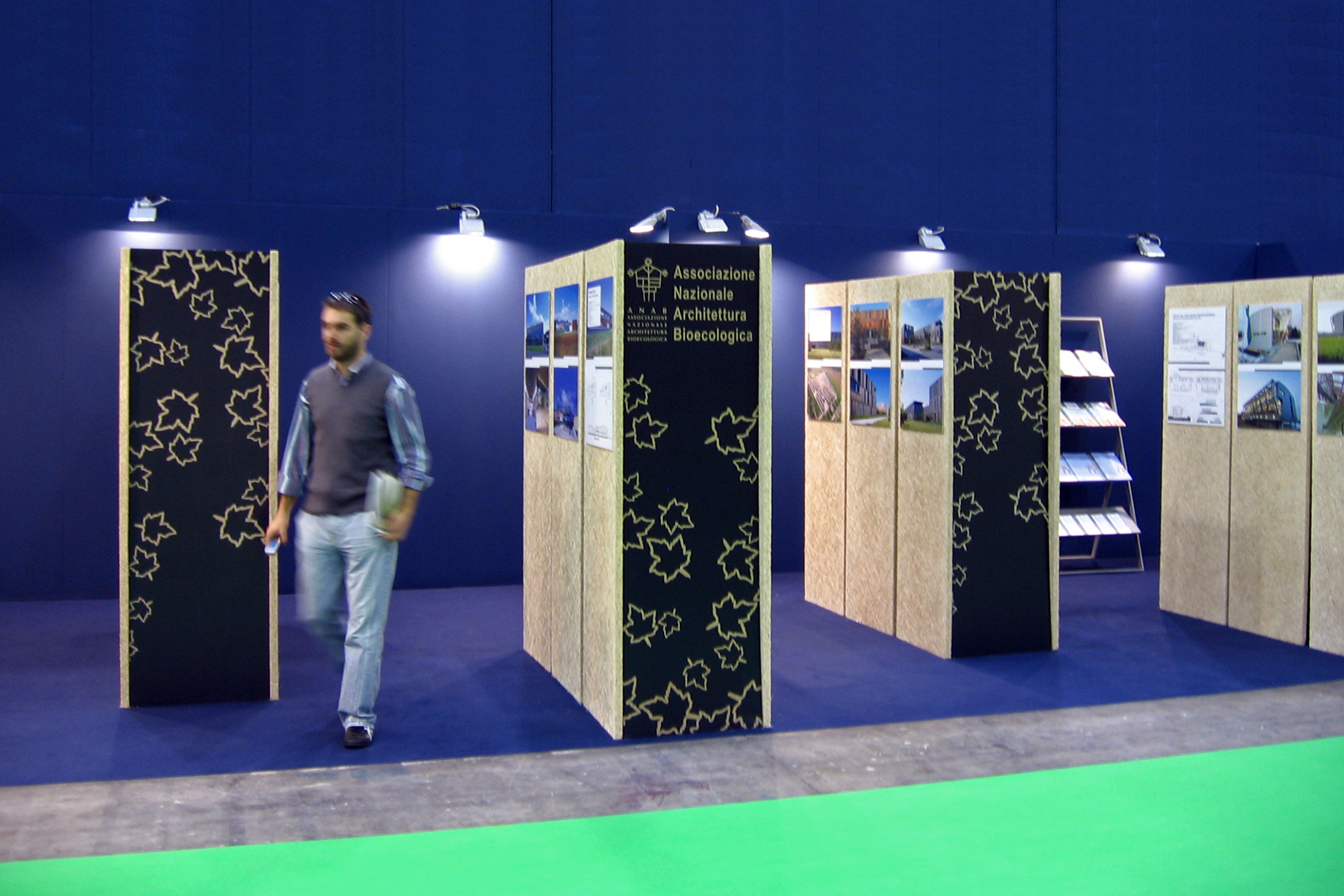 Progettazione stand sostenibile - Greenbuilding 2008